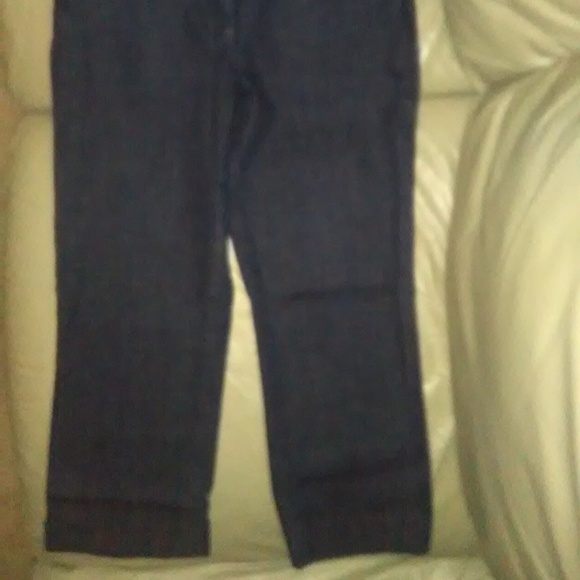 Talbots Signature Stretch Denim Capri Pants EUC! - Picture 4 of 7